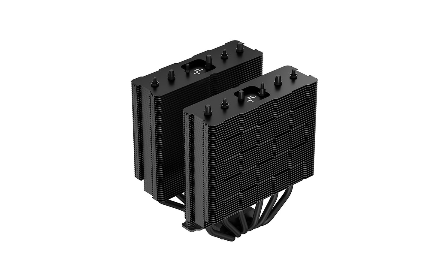 Deepcool AG620 BK ARGB - Luftkühlung - 12 cm - 300 RPM - 1850 RPM - Schwarz - Weiß - Kühler