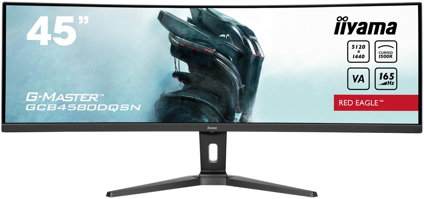 Iiyama GCB4580DQSN - B1 45 Curved VA 5K Gaming Monitor with - 113 cm - Monitor