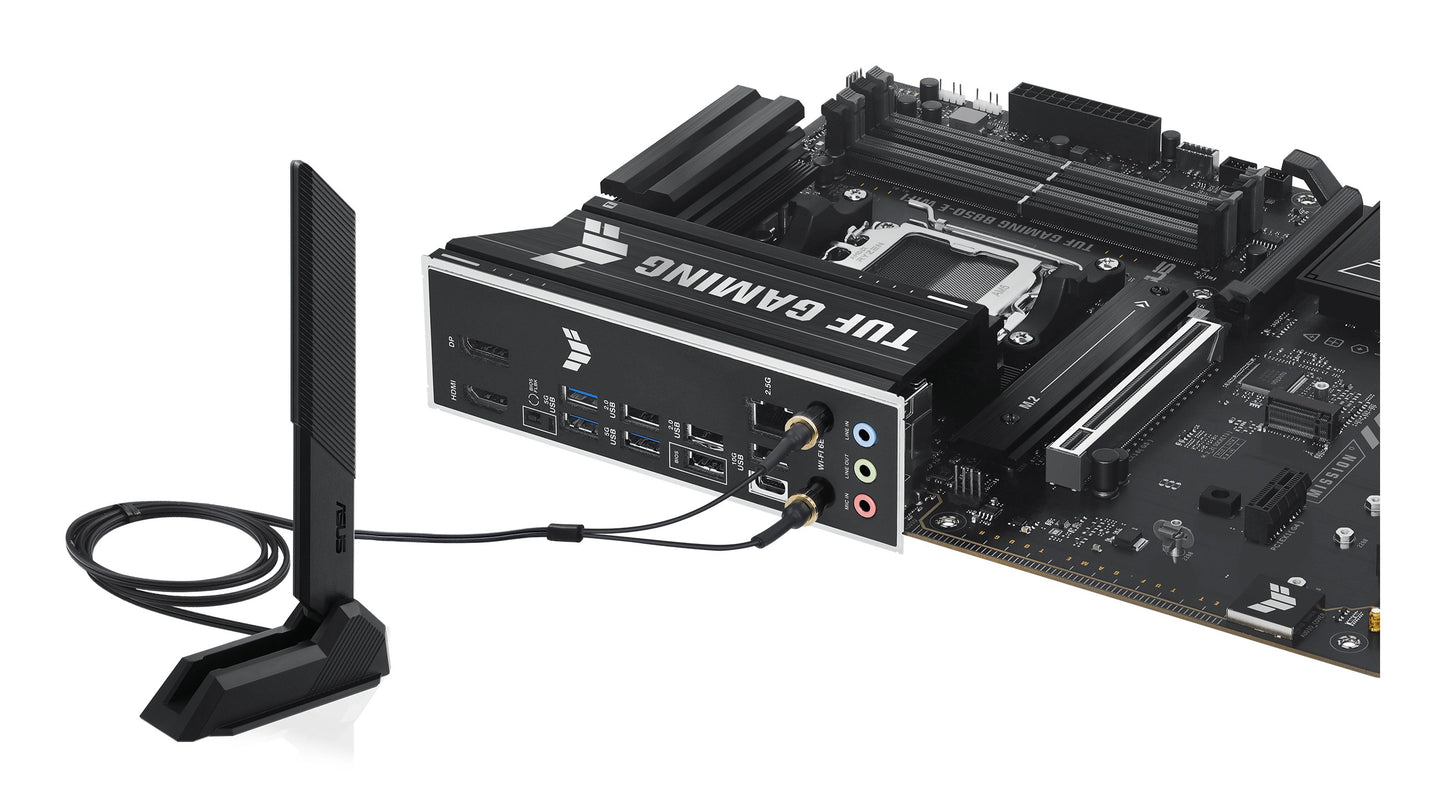 ASUS TUF GAMING B850 - E WIFI - Motherboard - ATX - Socket AM5 - AMD B850 Chipsatz... - AMD Sockel AM5 (Ryzen Zen4) - Mainboard