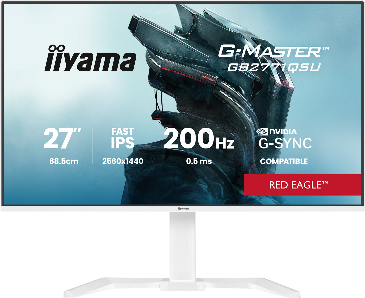 Iiyama G - Master GB2771QSU - W1 27" Fast - IP - 27" - Monitor