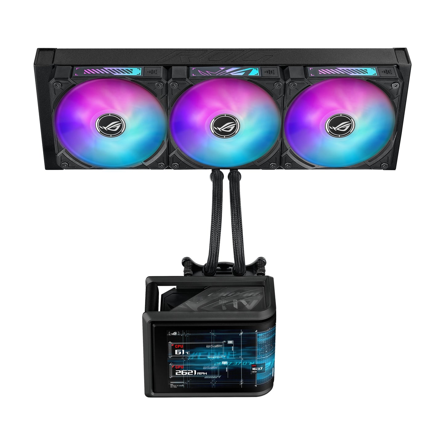 ASUS Rog Ryuo Iv Slc 360 Argb Prozessor - Fluessigkeitskühlsystem - CPU - 36 dB - Kühler