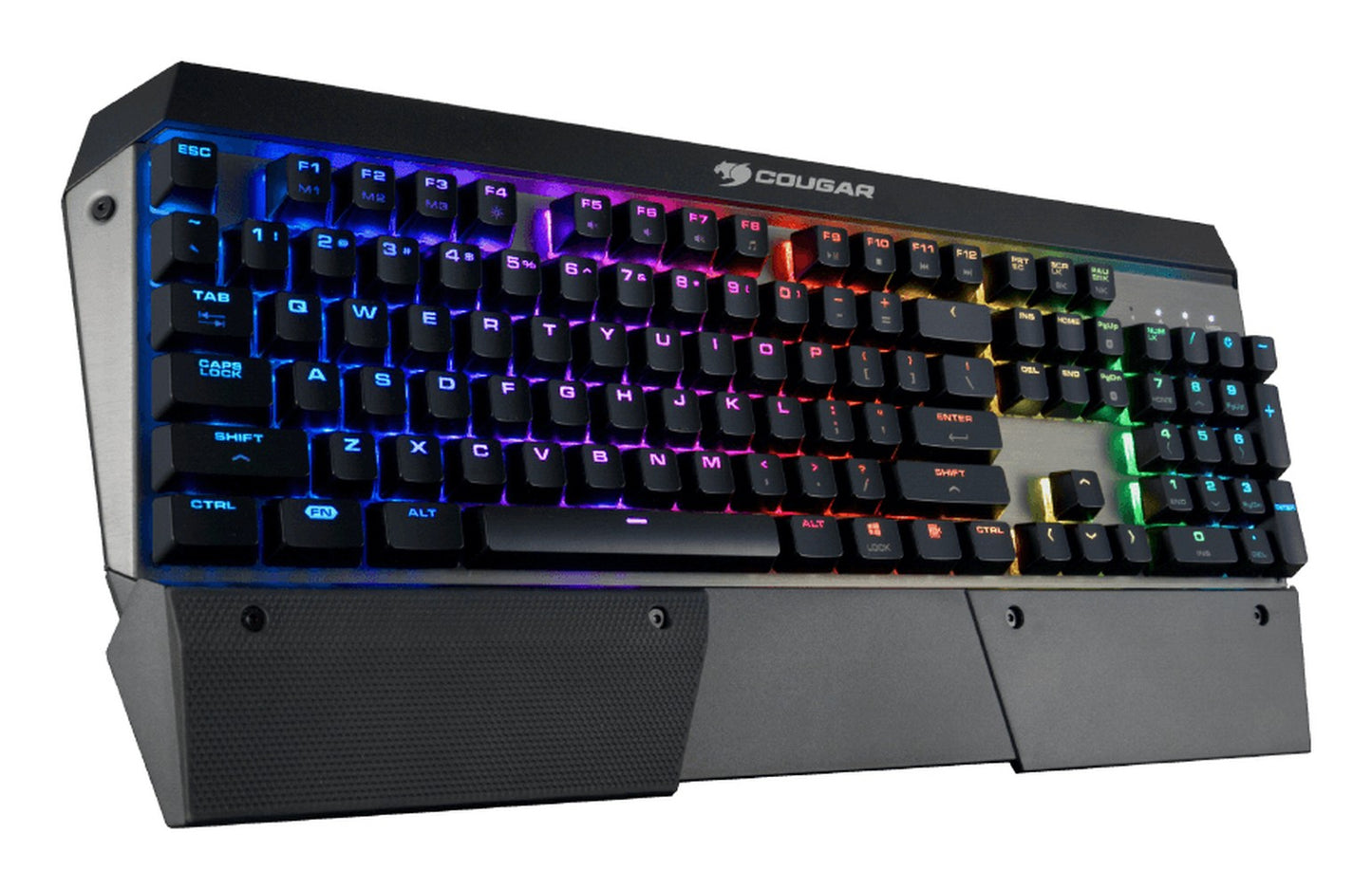 Cougar Gaming Tastatur Attack X3 RGB Mech. Cherry MX silber - QWERTY - Tastatur