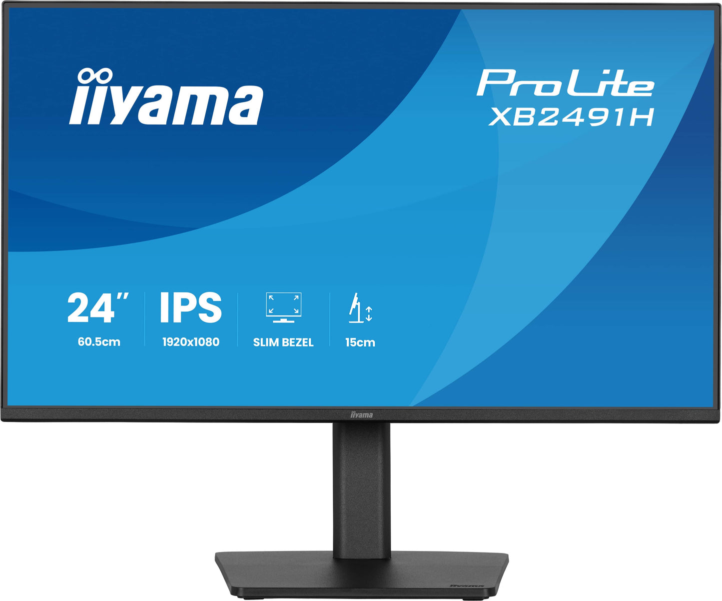 Iiyama 24iWIDE LCD IPS panel LED Bl. Adaptive Sync PivotHeight Adjust - 23,8" - Monitor