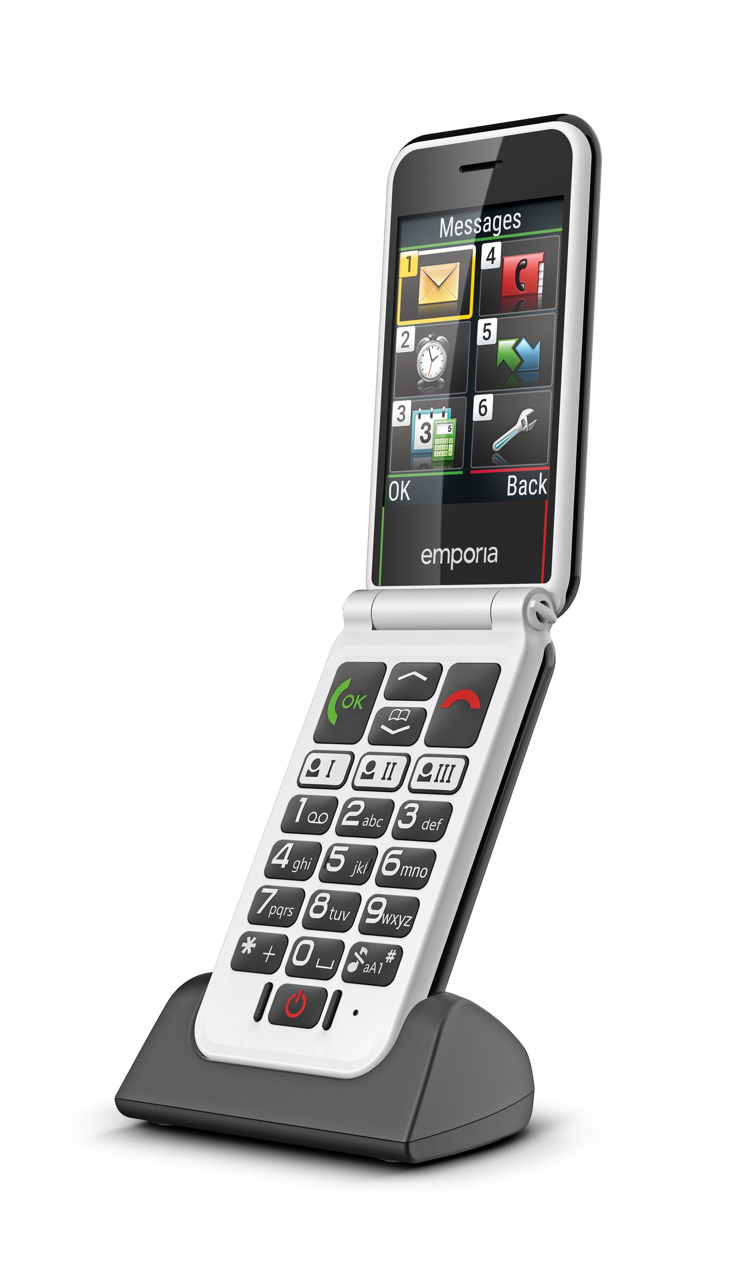 Emporia SIMPLICITYglam - 1.300 mAh - 7,11 cm - Mobiltelefon