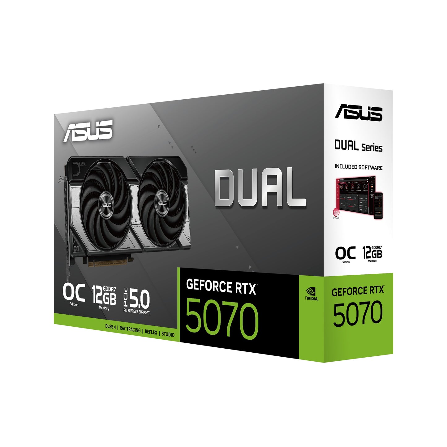 ASUS Dual GeForce Rtx 5070 Gddr7 OC - PCI - Grafikkarte
