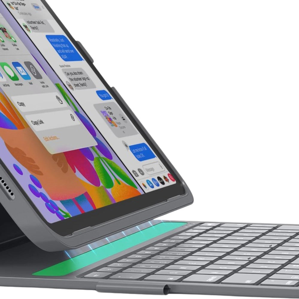 DEQSTER Slim Pro und Foliohülle (keyboard) - kabellos - Tastatur