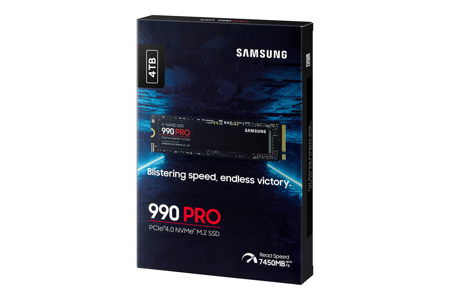 Samsung 990 PRO - 4 TB - M.2 - 7450 MB/s - SSD