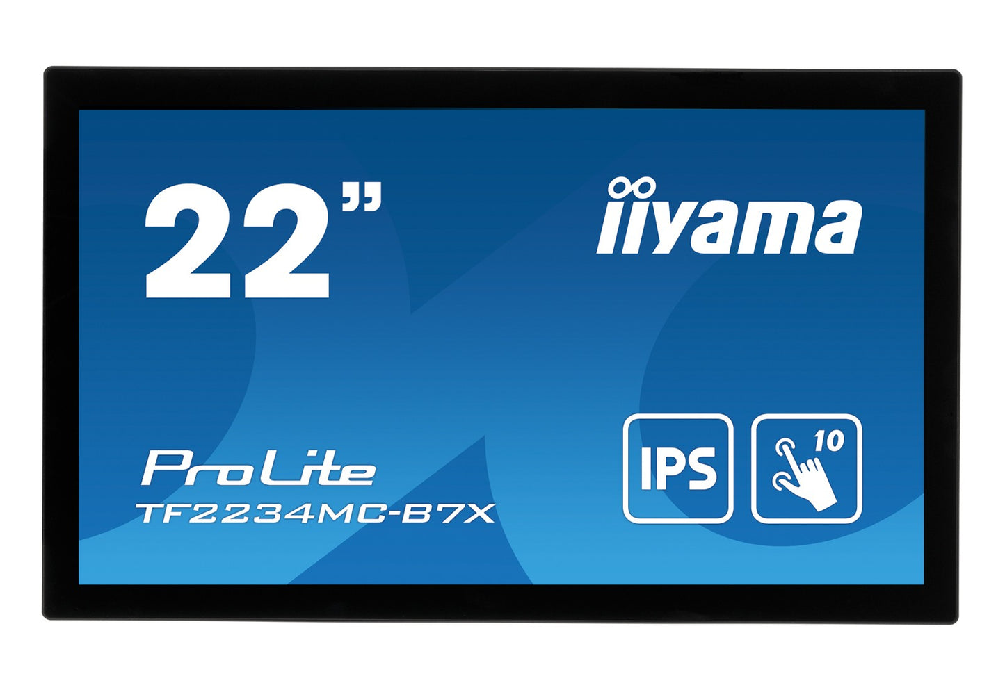 Iiyama ProLite TF2234MC - B7X - 54,6 cm (21.5") - 1920 x 1080 Pixel - Full HD - LED - 8 ms - Schwarz - Monitor