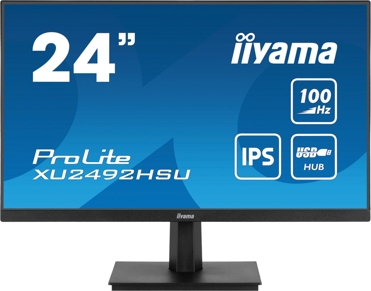 Iiyama ProLite XU2492HSU - B6 - 60,5 cm (23.8") - 1920 x 1080 Pixel - Full HD - LED - Schwarz - Monitor