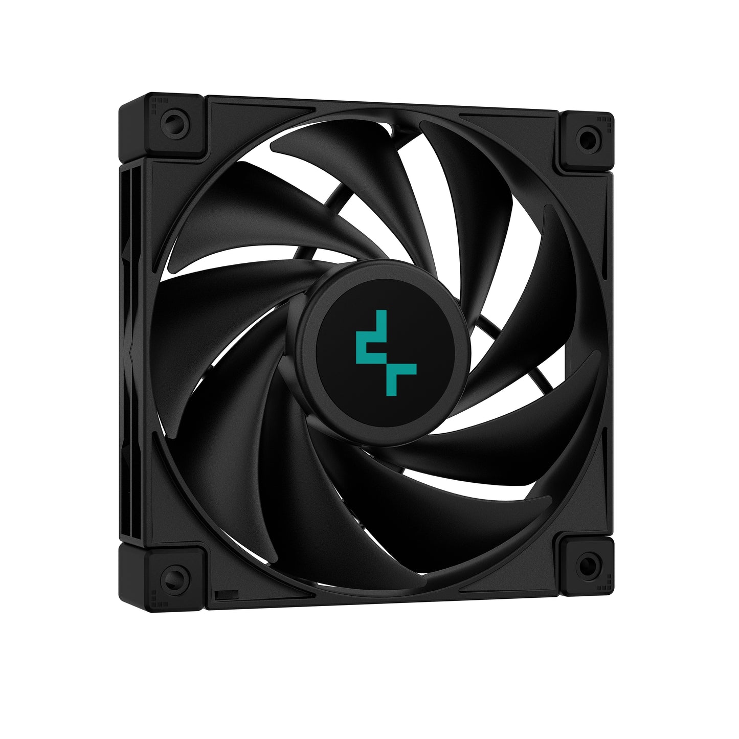 Deepcool AK400 ZERO DARK - Luftkühlung - 12 cm - 500 RPM - 1850 RPM - Schwarz - Kühler