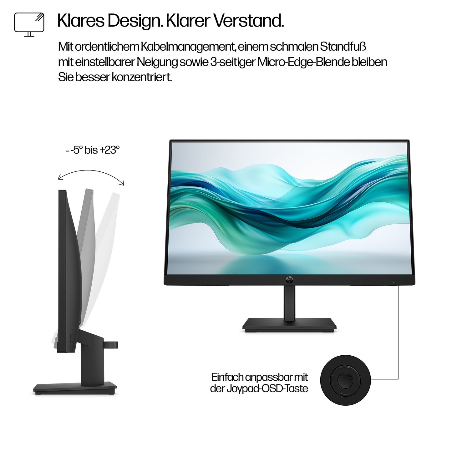 HP 322pf - Series 3 Pro - LED - 22" - 54,6 cm - Monitor