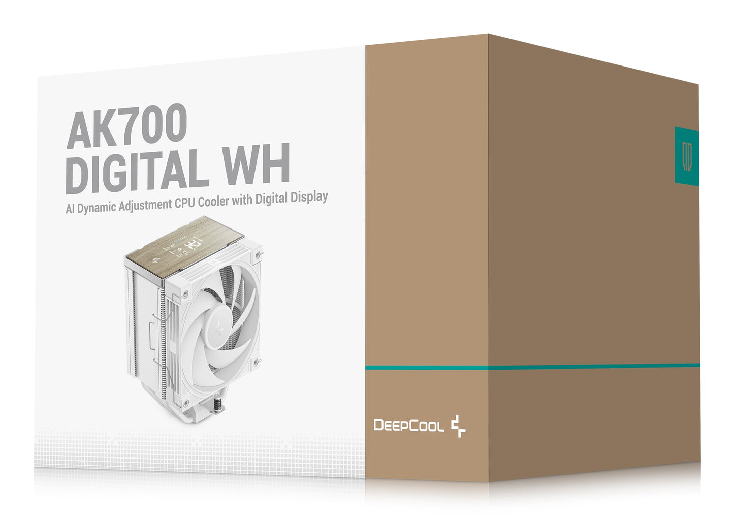 Deepcool K Cooler Ak700 Digital Wh - CPU - 36 dB - Kühler