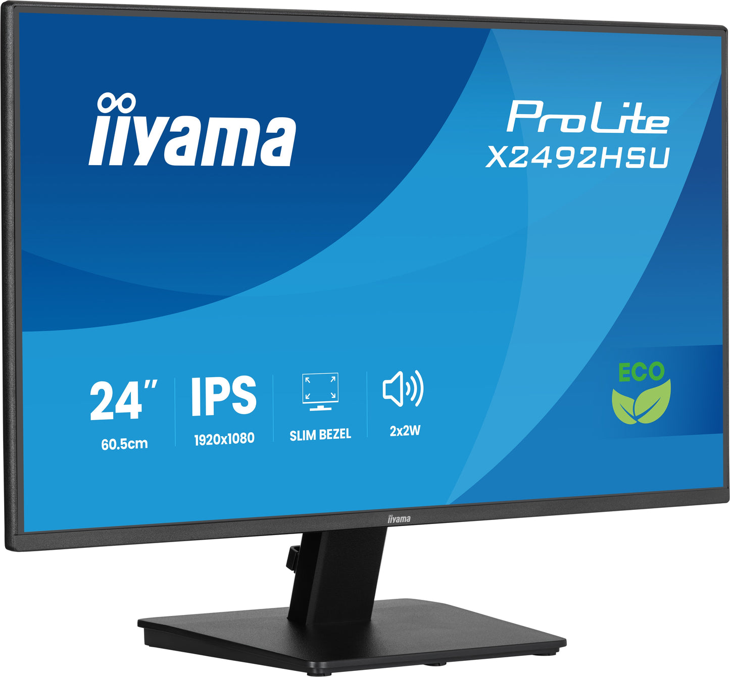 Iiyama ProLite X2492HSU - B1 24" - 61 cm - Monitor