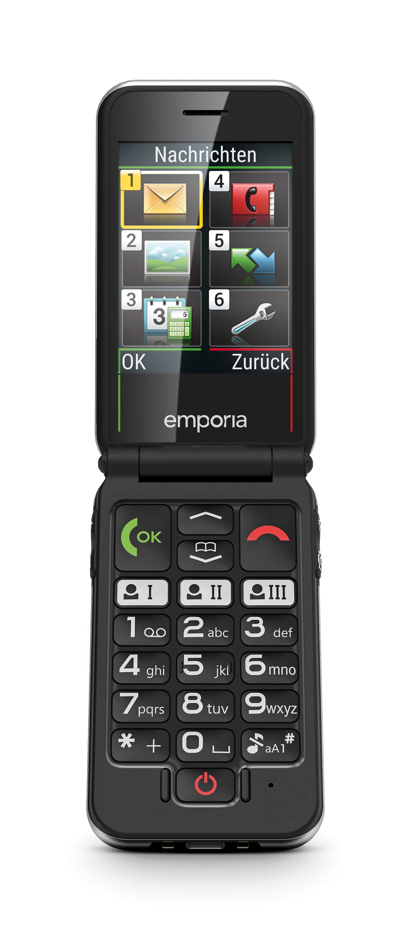 Emporia Mobile Phone JOY LTE black - CW - 1.300 mAh - Mobiltelefon
