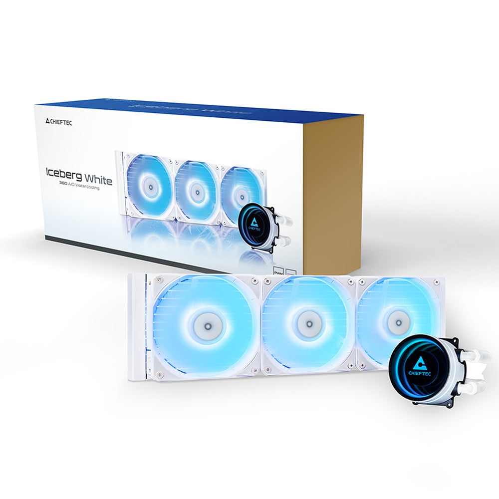 Chieftec Iceberg 360 RGB weiss - AMD Sockel AM3 (Ph. II/Ath. II) - AMD Sockel AM4 (Ryzen) - Kühler