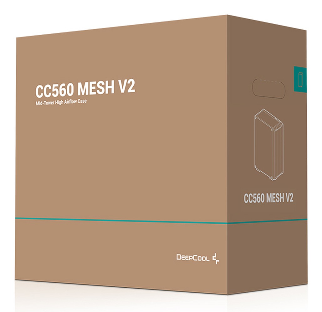 Deepcool Cc560 Mesh V2 enclosure - ATX - ATX - Gehäuse