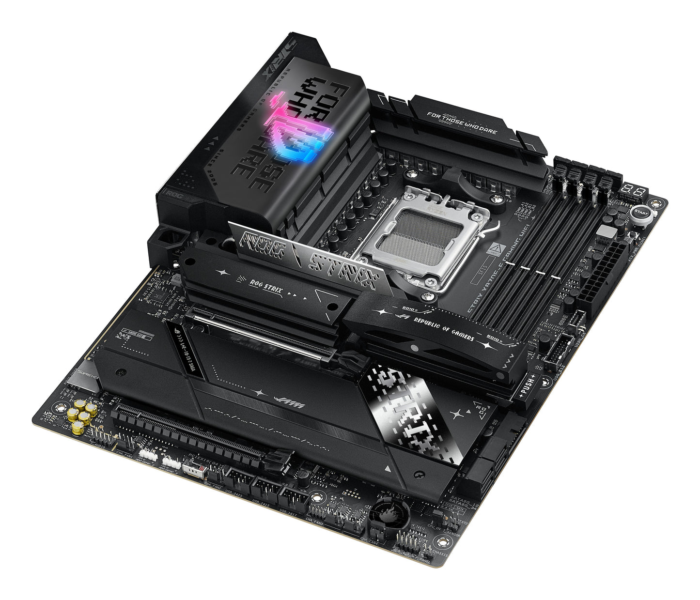ASUS ROG STRIX X870E - E GAMING WIFI - Motherboard - ATX - Socket AM5 - AMD X870E... - AMD Sockel AM5 (Ryzen Zen4) - Mainboard