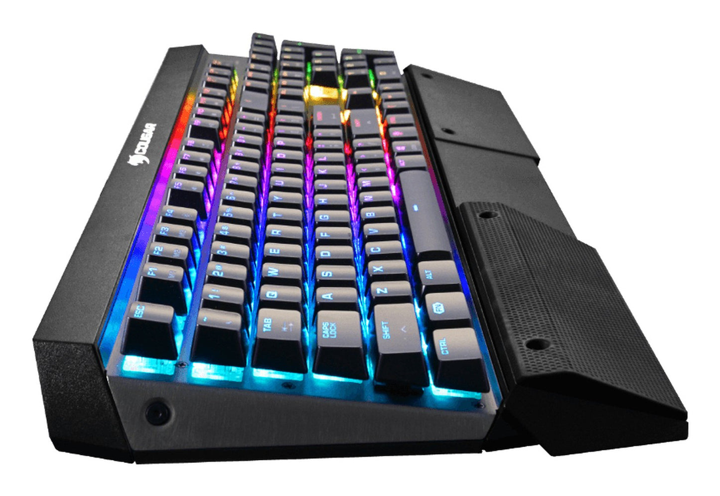 Cougar Gaming Tastatur Attack X3 RGB Mech. Cherry MX silber - QWERTY - Tastatur