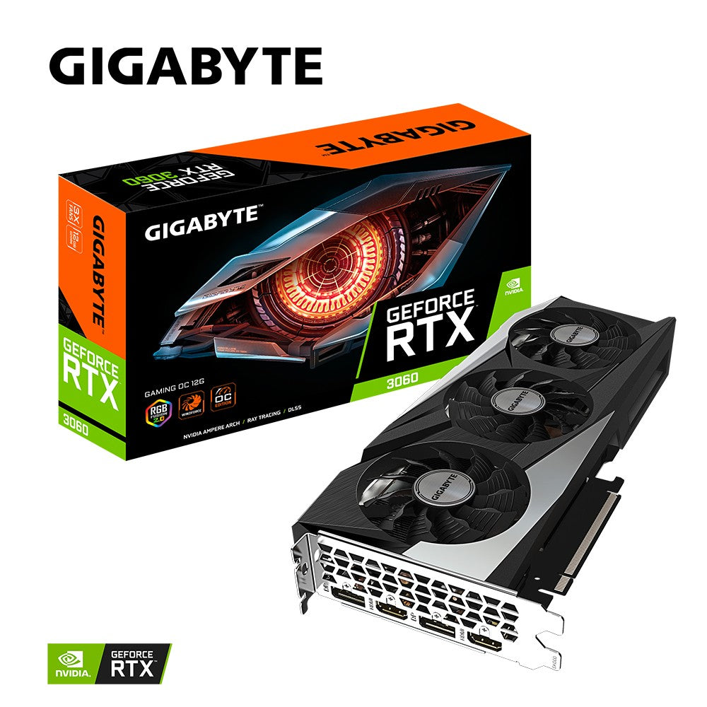 Gigabyte GeForce RTX 3060 Gaming OC - PCI - Express - Grafikkarte