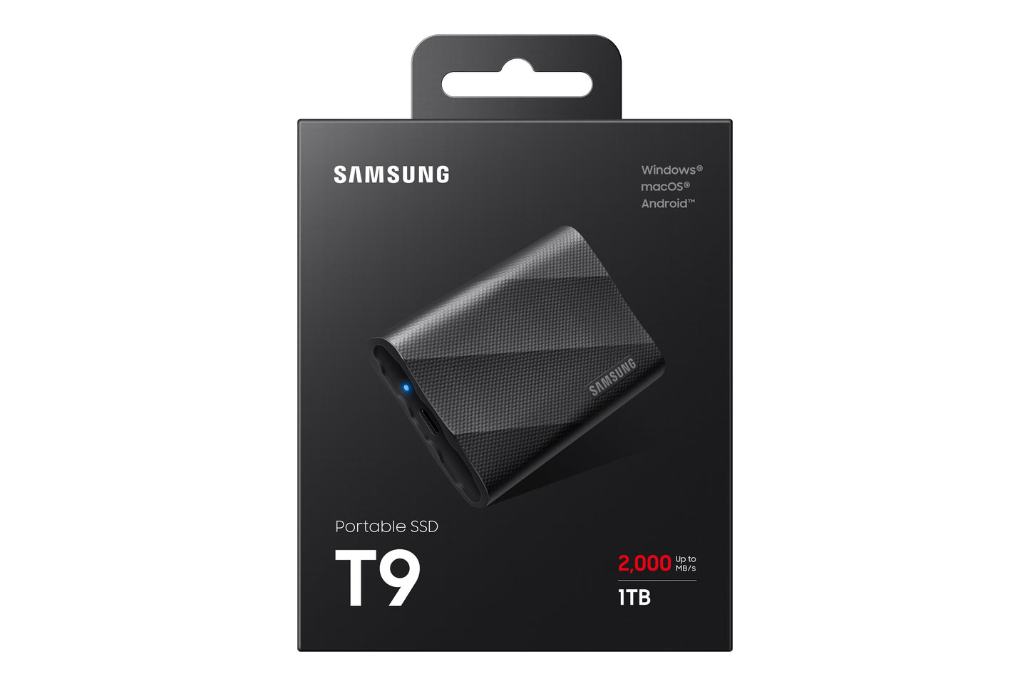 Samsung MU - PG1T0B - 1 TB - USB Typ - C - USB 3.2 Gen 2x2 - 2000 MB/s - Schwarz - SSD