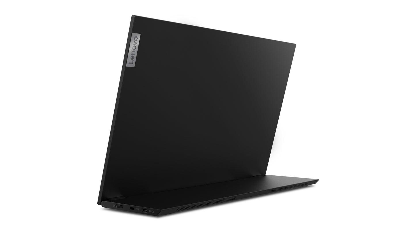 Lenovo ThinkVision M15 - 39,6 cm (15.6") - 1920 x 1080 Pixel - Full HD - LED - 14 ms - Schwarz - Monitor