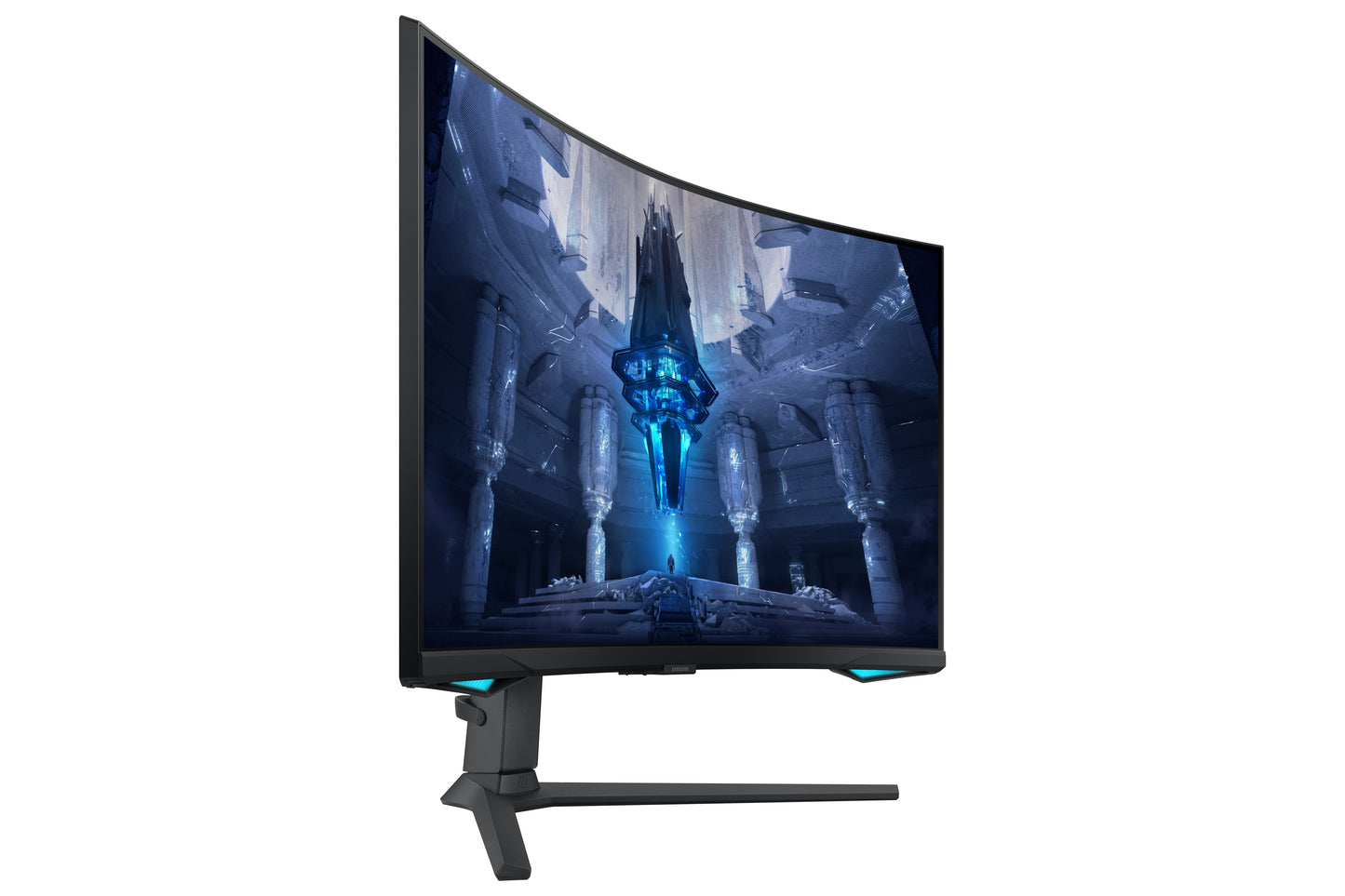 Samsung G75NB - 81,3 cm (32") - 3840 x 2160 Pixel - 4K Ultra HD - LED - 1 ms - Schwarz - Monitor