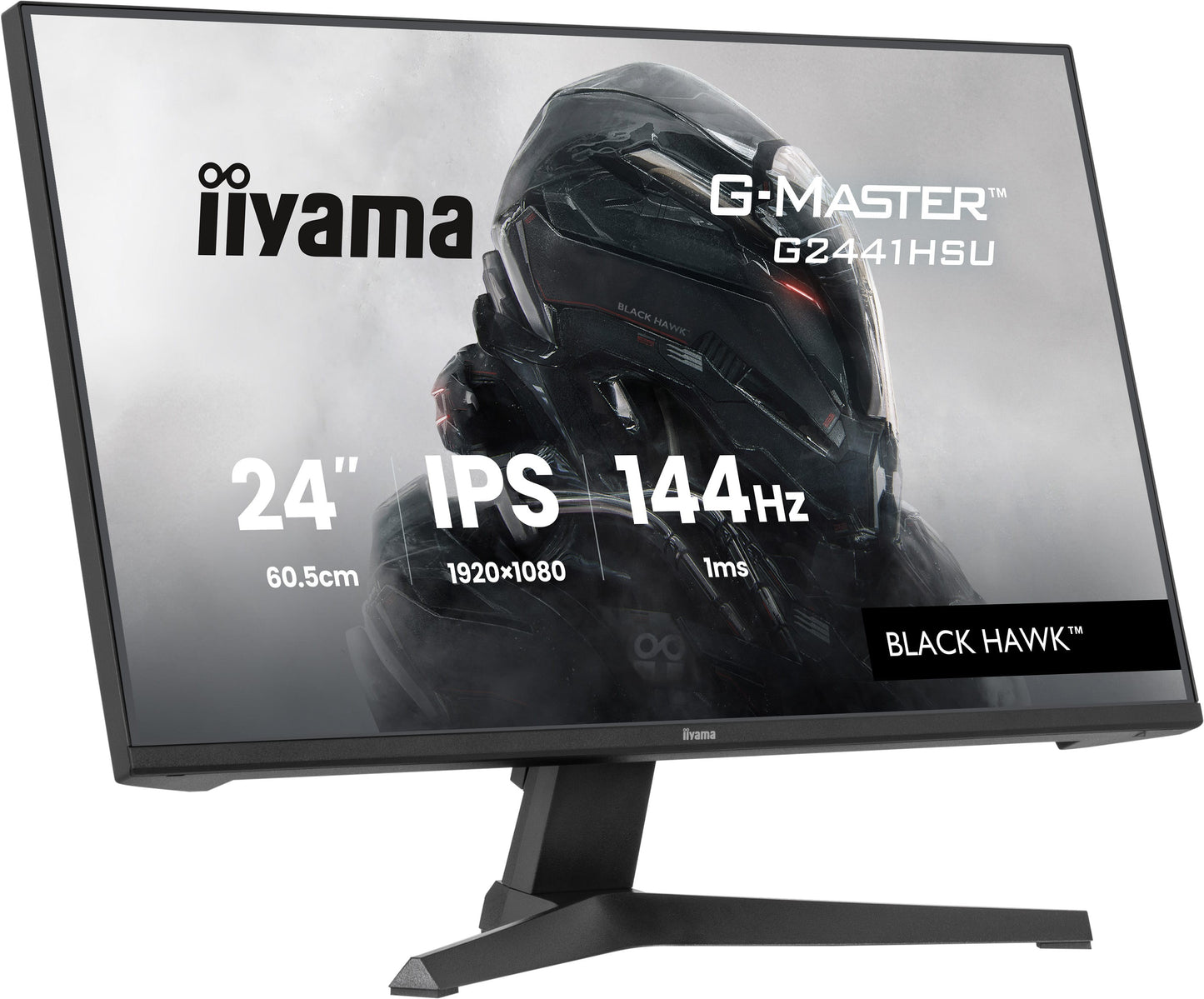 Iiyama G - Master Black Hawk G2441HSU - B1 24" - 60,5 cm - Monitor