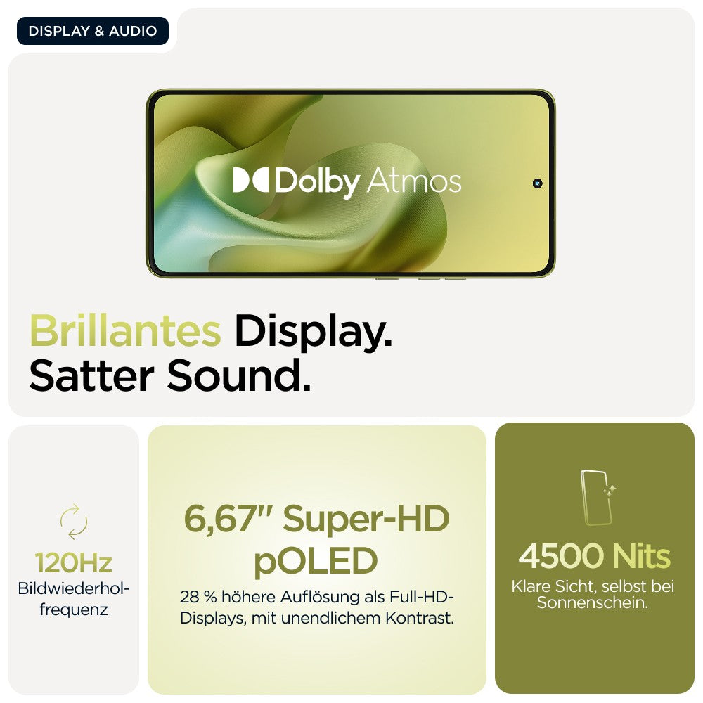 Motorola Moto g86 - Smartphone - Smartphone - 256 GB