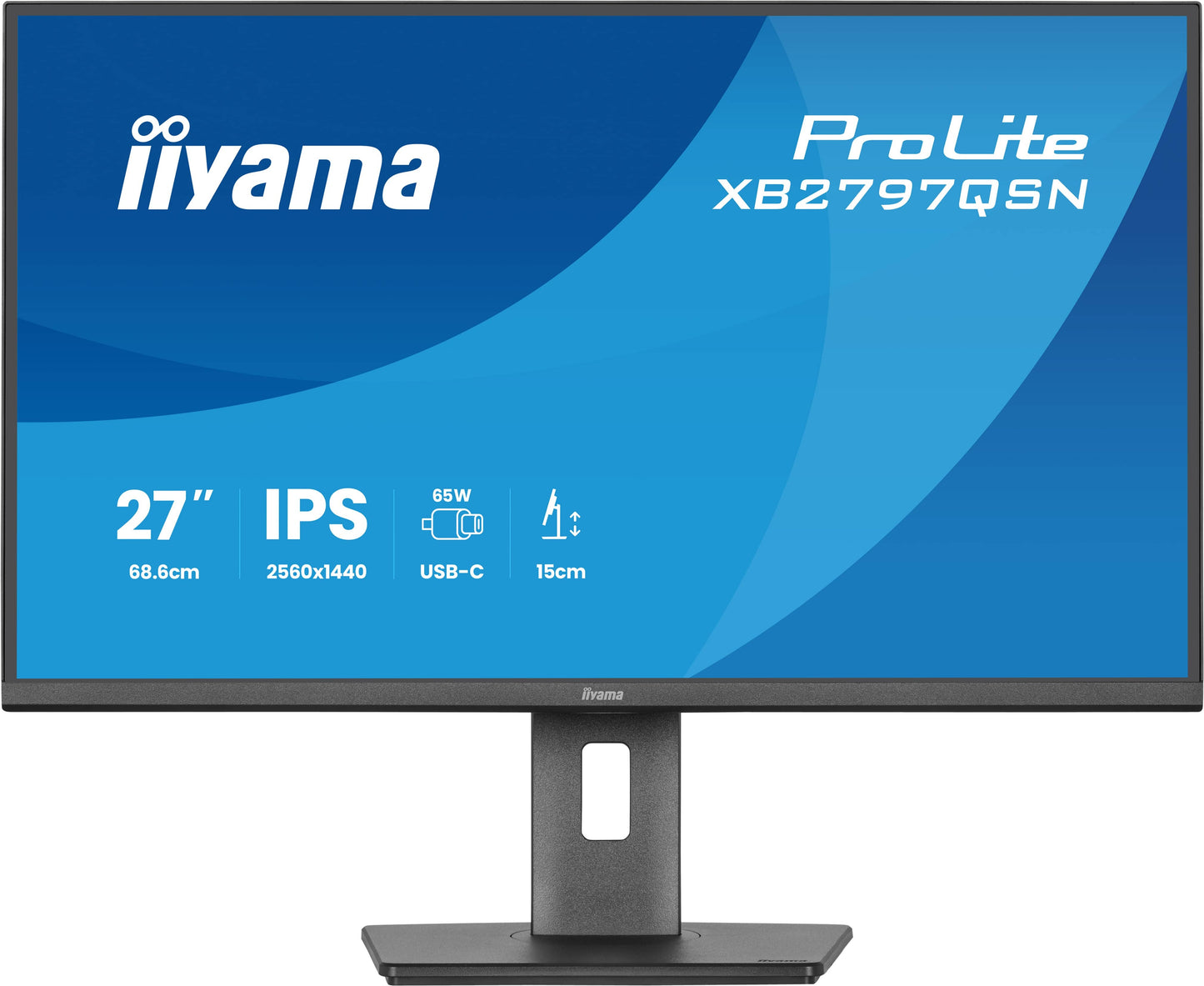 Iiyama XB2797QSN - B1 27" IPS 260x1440 - 68,6 cm - Monitor