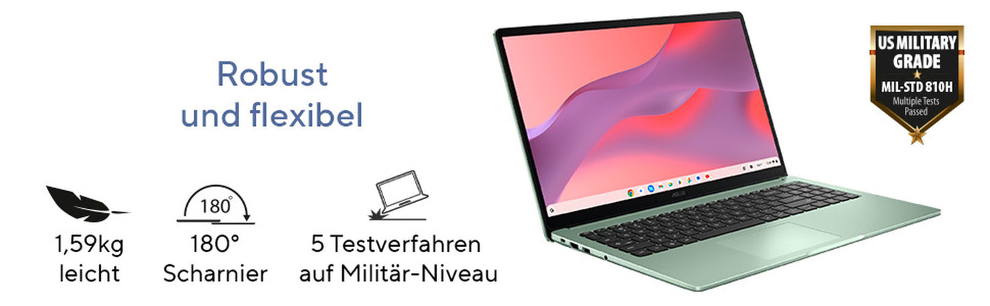 ASUS Chromebook CX15 CX1505CTA - S70268 - 3,4 GHz - 128 GB - Notebook