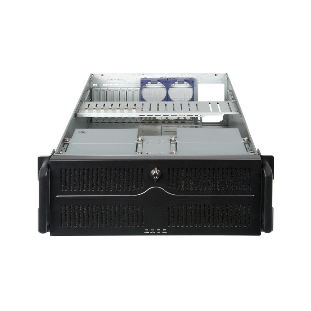 Chieftec UNC - 411E - B - OP - Rack - Server - Schwarz - ATX - EATX - micro ATX - SECC - 14 cm - Gehäuse