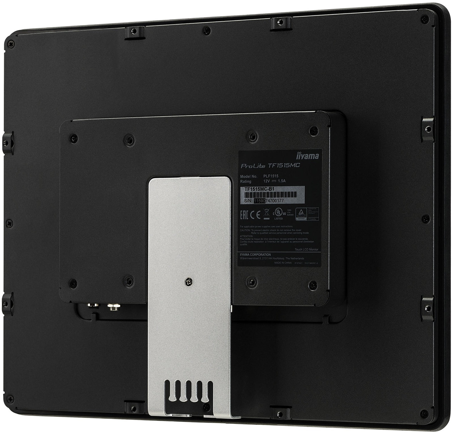 Iiyama TF1515MC - B2 - 38,1 cm (15") - 1024 x 768 Pixel - XGA - LED - 8 ms - Schwarz - Monitor