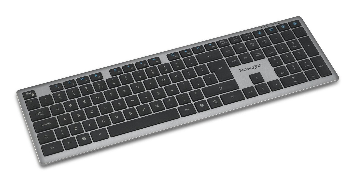 Kensington KB535 EQ Rechargeable Multi - Device Keybo - QWERTY - Tastatur