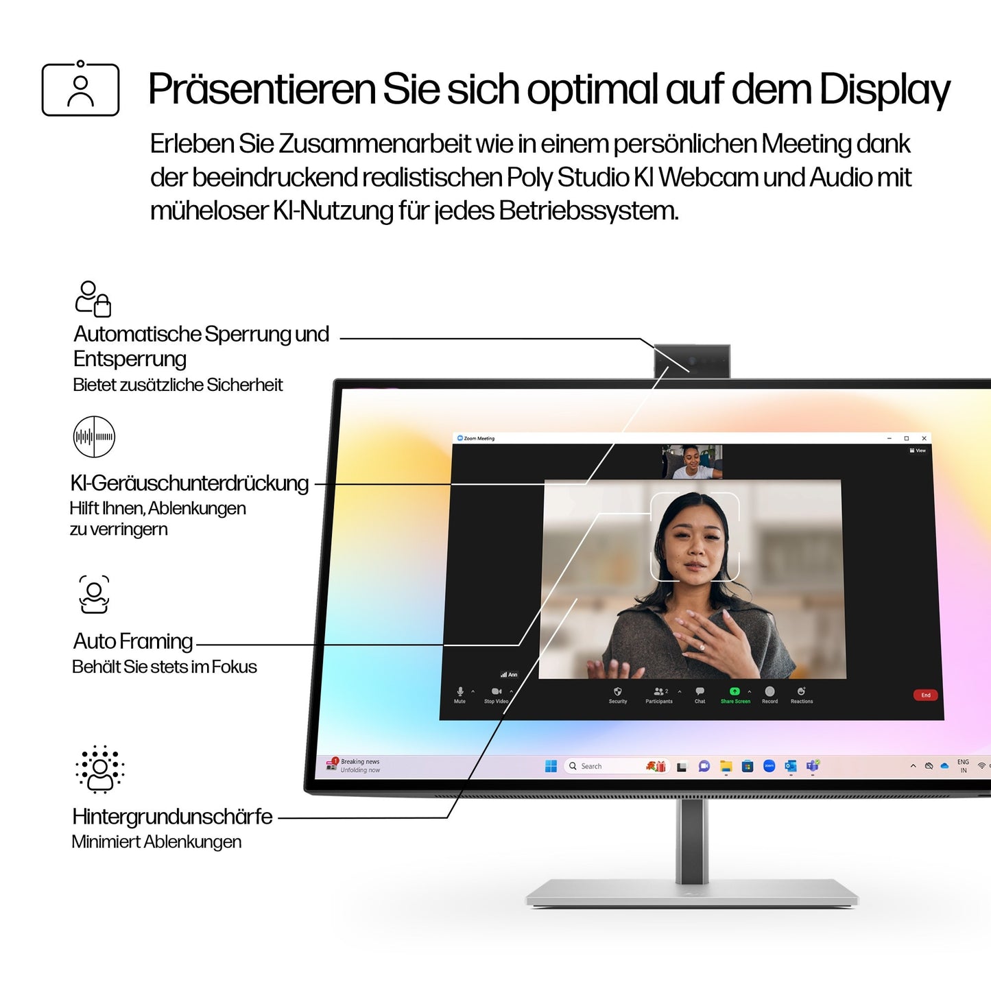 HP 727pm - Series 7 Pro - LED - 27" - 68,6 cm - Monitor