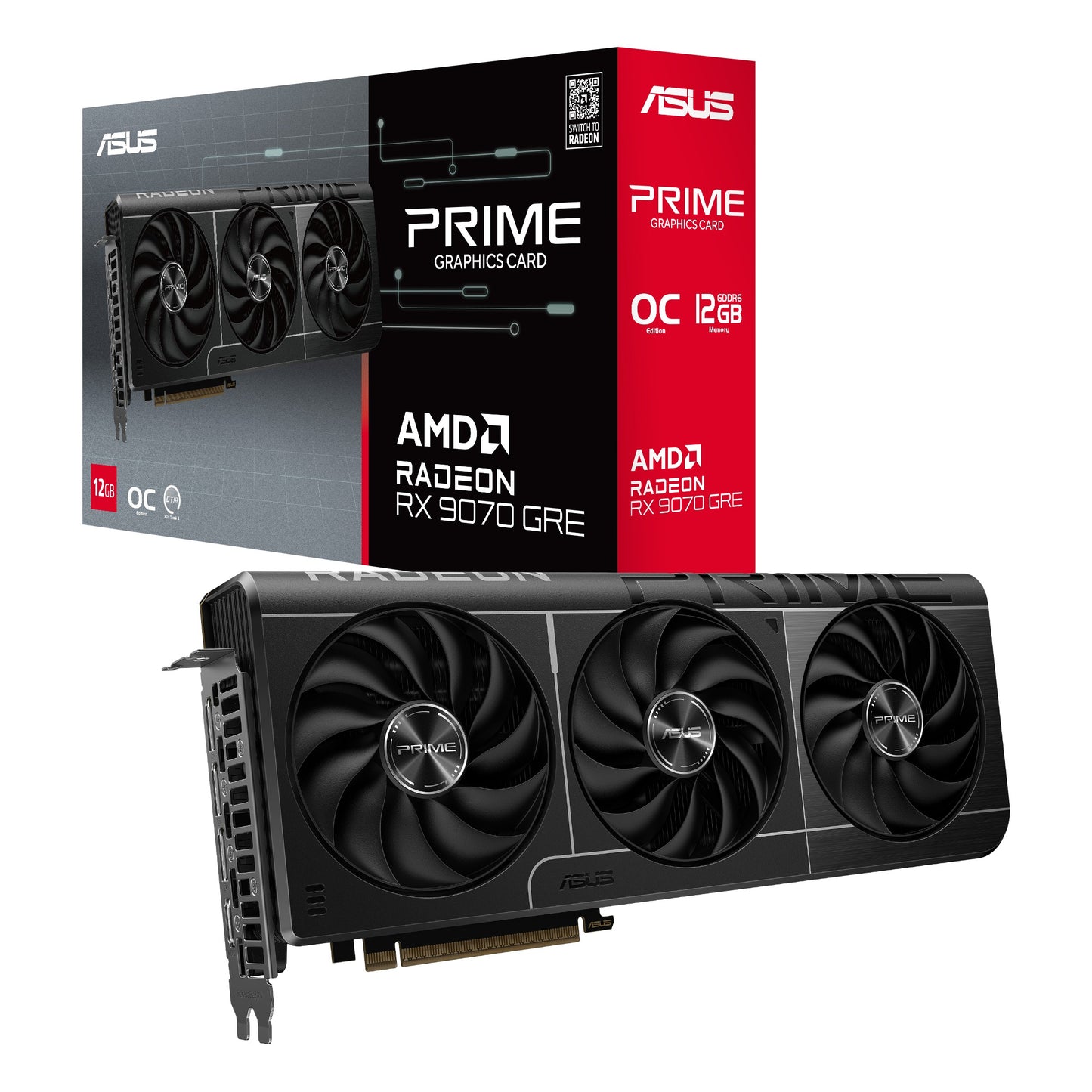 ASUS PRIME RX9070 GRE - O12G - Grafikkarte
