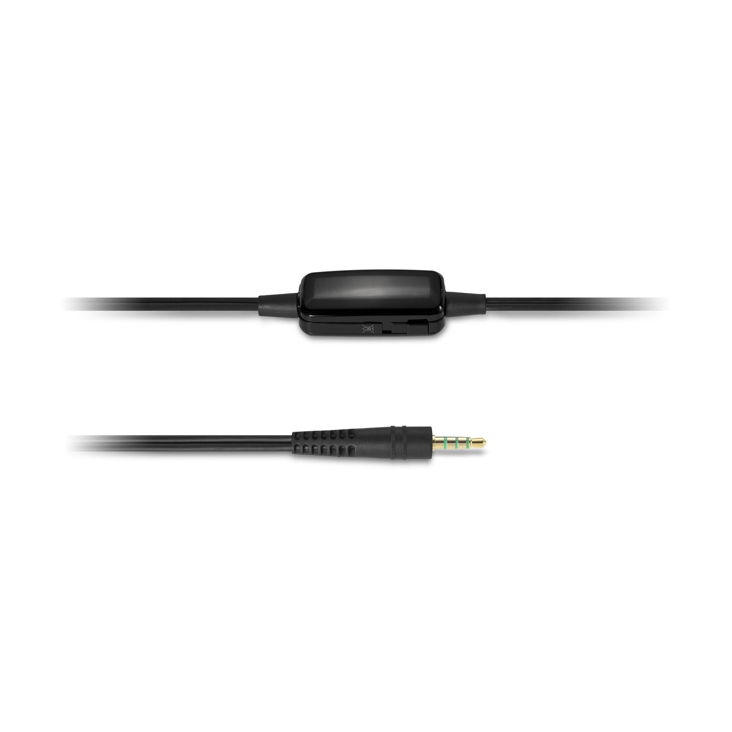 Kensington Classic 3.5mm Headset mit Mikrofon und Lautstärkeregler - Kabelgebunden - Schwarz - Kopfhörer