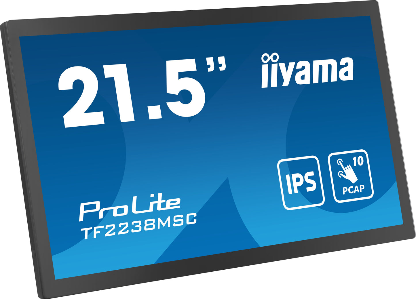 Iiyama TF2238MSC - B1 - 53,3 cm (21") - 1920 x 1080 Pixel - Full HD - LED - 5 ms - Schwarz - Monitor