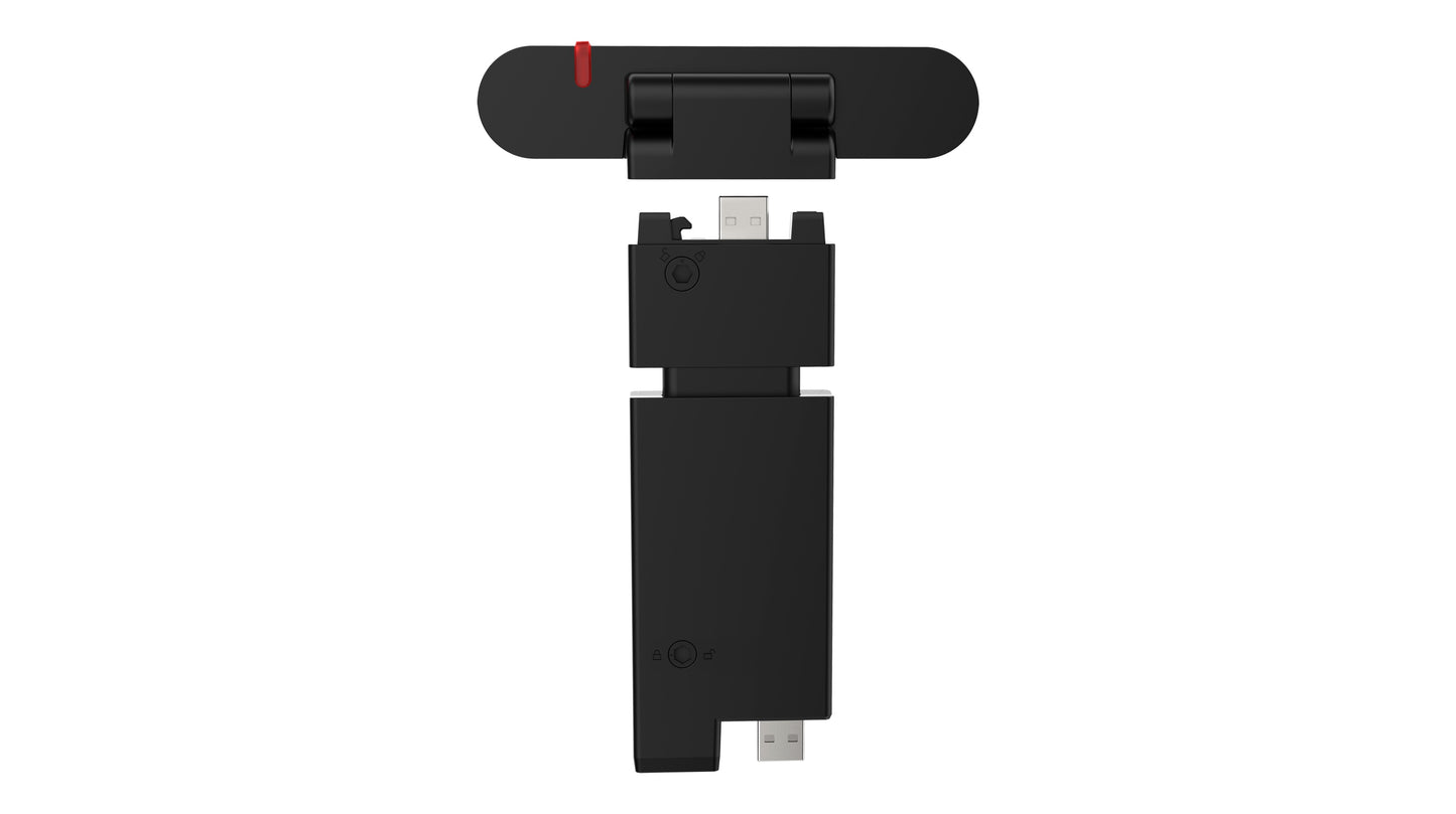 Lenovo ThinkVision MC60 - 1920 x 1080 Pixel - Full HD - 30 fps - 1080p - Sichtschutzblende - 90° - Webcam