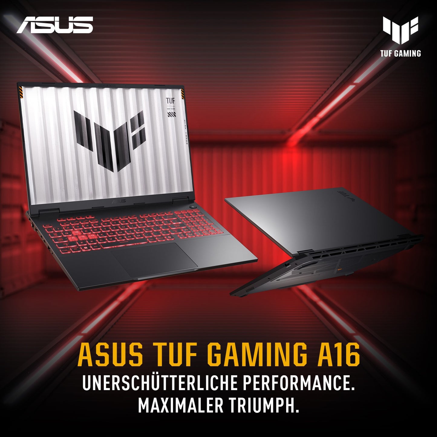 ASUS TUF Gaming A16 FA608UP - RV019W - 16" WUXGA - Ryzen 7 260 - 3,8 GHz - 1.000 GB - Notebook
