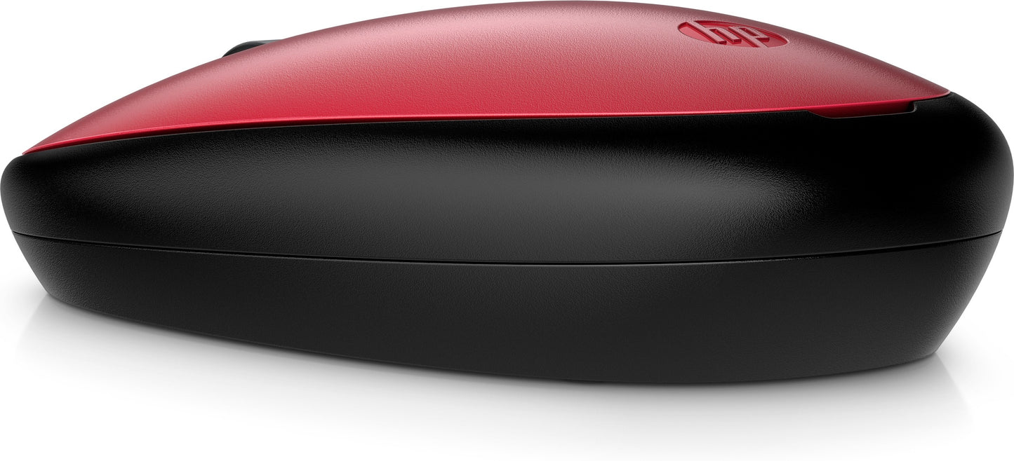 HP 240 Bluetooth (Empire Red) - Beidhändig - Optisch - Bluetooth - 1600 DPI - Rot - Maus