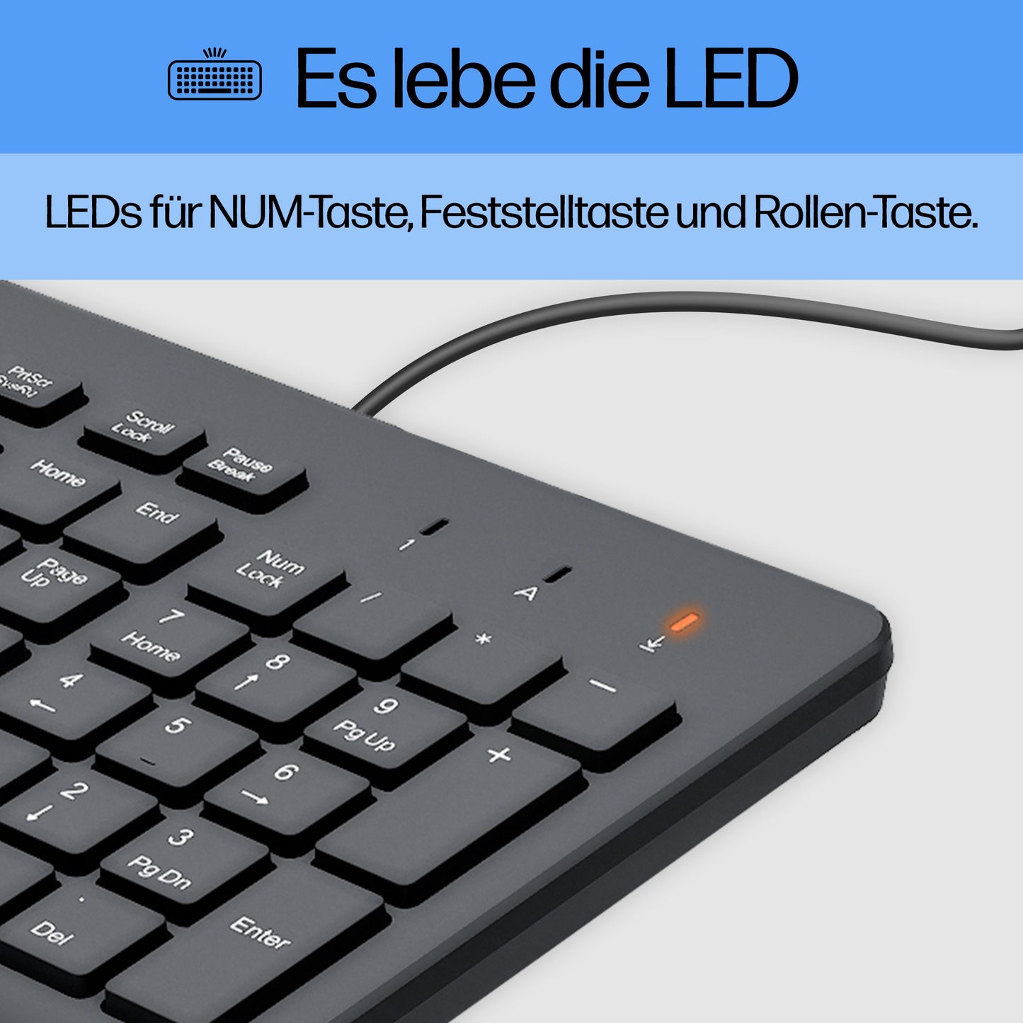 HP 150 Kabelgebundene Tastatur - QWERTZ - Tastatur