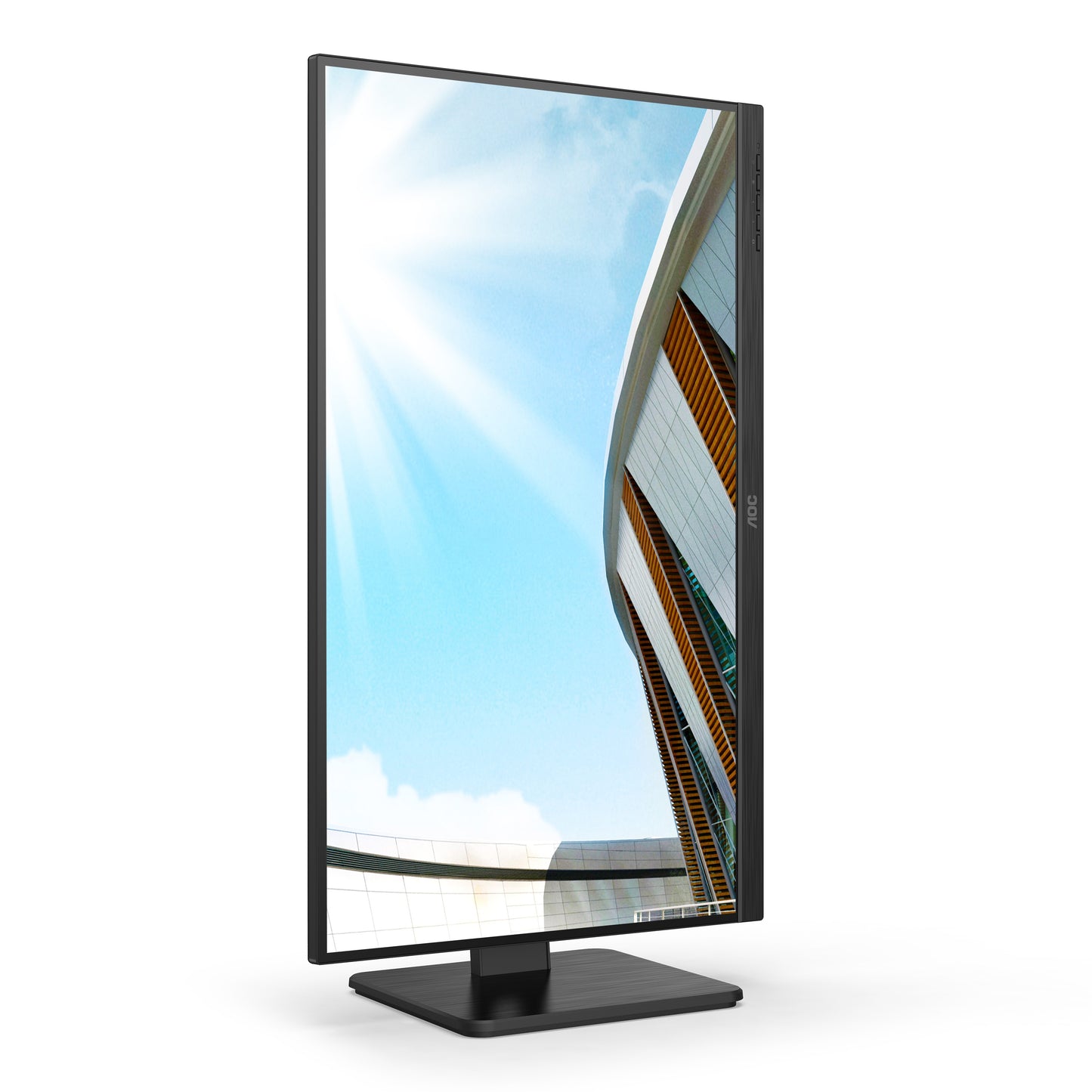 AOC P2 27P2Q - 68,6 cm (27") - 1920 x 1080 Pixel - Full HD - LED - 4 ms - Schwarz - Monitor