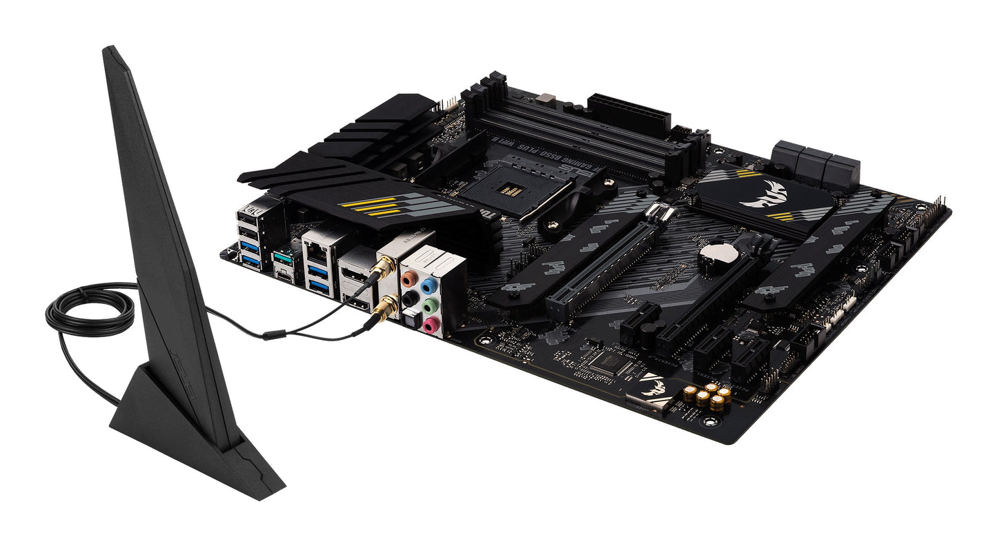 ASUS TUF GAMING B550 - PLUS WIFI II - AMD - Sockel AM4 - AMD Ryzen 3000 Series - Sockel AM4 - DDR4 - SDRAM - 128 GB - Mainboard