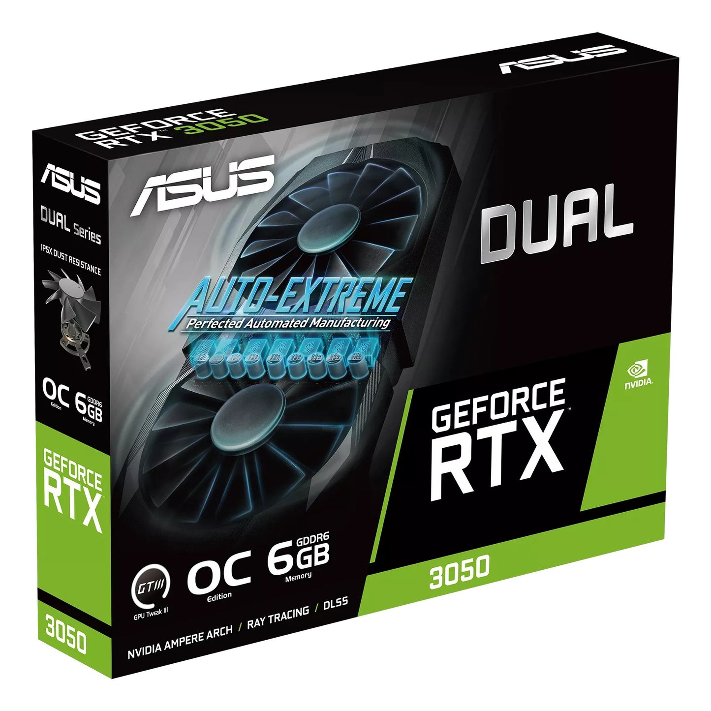 ASUS GeForce Rtx 3050 Dual O6G - PCI - Grafikkarte