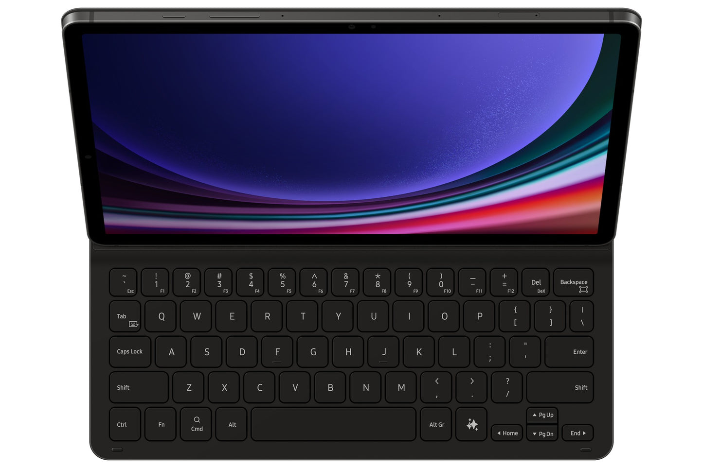 Samsung Book Cover Keyboard Slim für Galaxy Tab S9|S9 FE|S10 FE - QWERTZ - Tastatur