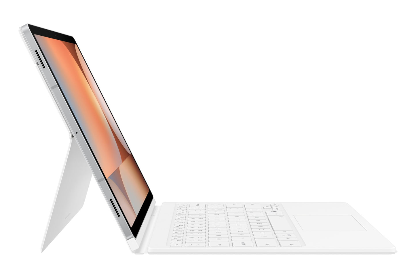 Samsung Tab S10/9/9FE+BC Keyboard WHT - QWERTY - Tastatur