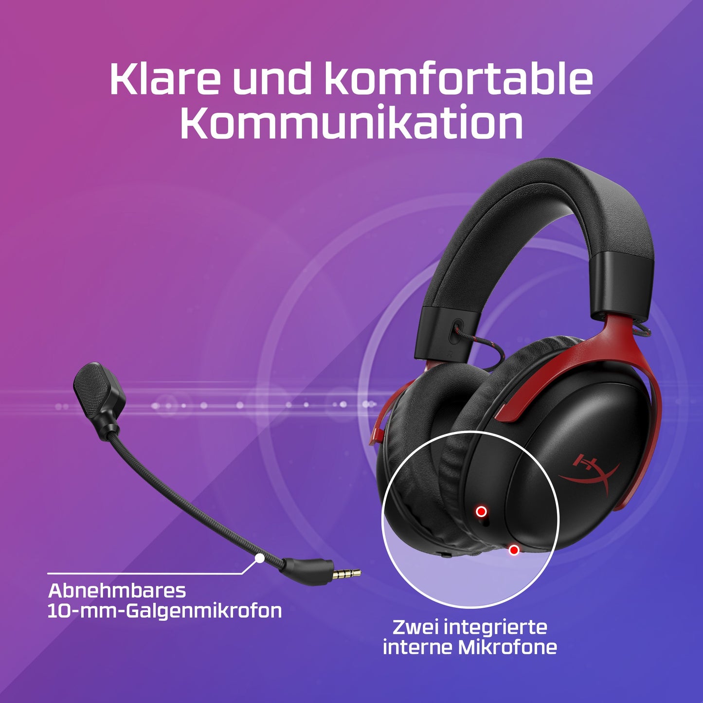 HyperX Cloud III S Wireless Gaming Headset - 20 KHz - Headset