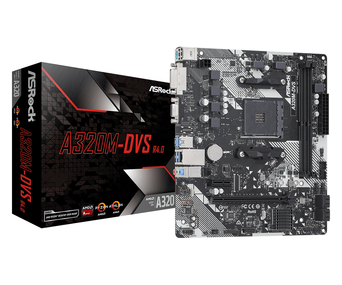 ASRock A320M-DVS R4.0 Mainboard