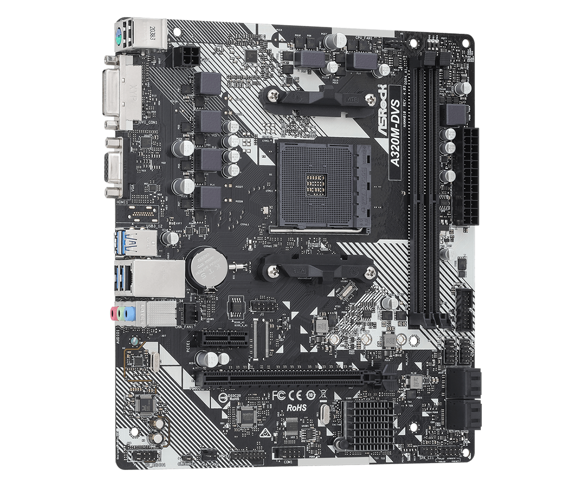 ASRock A320M-DVS R4.0 Mainboard