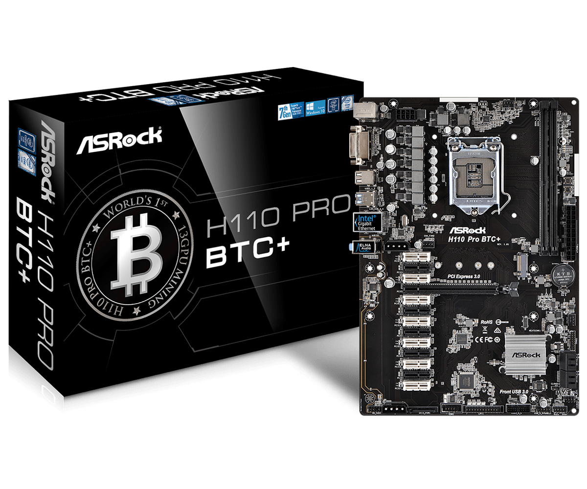 ASRock H110 Pro BTC+